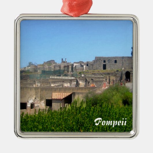 Ornement Métallique Pompeii Italie (Devant)