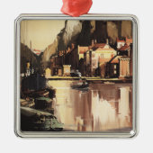 Ornement Métallique Pont suspendu et bateaux de Clifton (Devant)