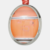 Ornement Métallique Porte de camion Orange Chevy (Gauche)