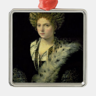 Ornement Métallique Portrait de d'Este d'Isabella