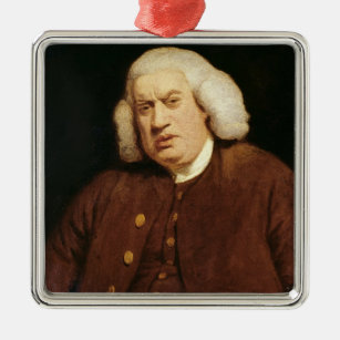 Ornement Métallique Portrait de Dr. Samuel Johnson