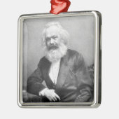 Ornement Métallique Portrait de Karl Marx (Gauche)