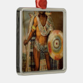 Ornement Métallique Portrait de Montezuma II (Droite)