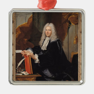 Ornement Métallique Portrait de Philibert Orry