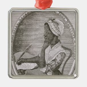 Ornement Métallique Portrait de Phillis Wheatley