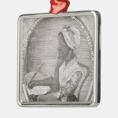 Ornement Métallique Portrait de Phillis Wheatley (Gauche)