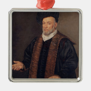 Ornement Métallique Portrait d'un docteur