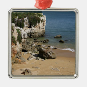 Ornement Métallique Portugal, Cascais. Praia da Rainha, une plage à