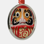 Ornement Métallique Poupée Daruma (Droite)
