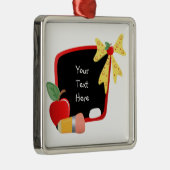 Ornement Métallique Pour le professeur (personnalisable) (Droite)