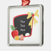 Ornement Métallique Pour le professeur (personnalisable) (Gauche)