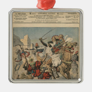 Ornement Métallique Près de Casablanca le remplissage de goumiers