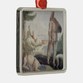 Ornement Métallique Pulcinella en vacances (Droite)