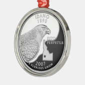 Ornement Métallique Quartier d'État de Faux Idaho (Gauche)