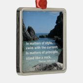 Ornement Métallique Questions de principe... (Droite)