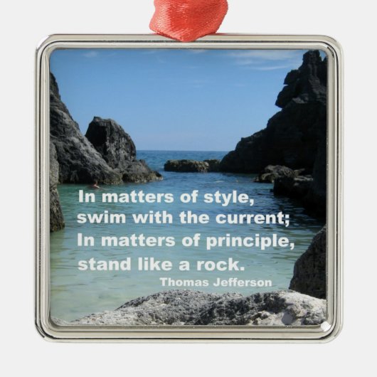 Ornement Métallique Questions de principe... (Devant)