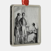 Ornement Métallique Rastignac a présenté à Madame de Nucingen (Droite)