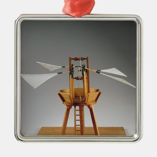 Ornement Métallique Reconstruction modèle de la conception de da Vinci (Devant)