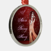 Ornement Métallique Reine d'entrave drôle faite sur commande (Droite)