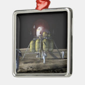 Ornement Métallique Rendu d'artiste d'un nouveau vaisseau spatial à la (Gauche)