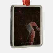 Ornement Métallique Rendu de Digitals des neurones (Droite)