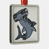 Ornement Métallique Requin principal de marteau de forgeron (Droite)