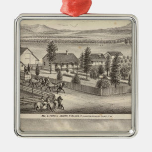 Ornement Métallique Résidences noires, néales, propriétés