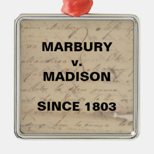 Ornement Métallique Résistance Marbury Madison Checks and Balances