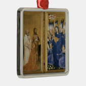 Ornement Métallique Richard II présenté à la Vierge et à l'enfant (Droite)