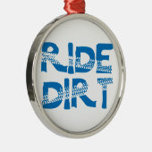 Ornement Métallique Ride Dirt (Droite)