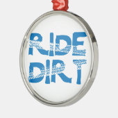 Ornement Métallique Ride Dirt (Gauche)