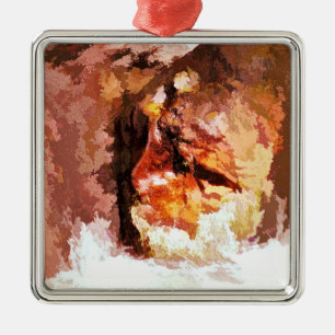 ORNEMENT MÉTALLIQUE RIVER SPIRIT