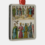 Ornement Métallique Robe de Français (Droite)