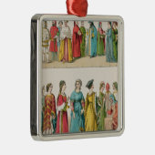 Ornement Métallique Robe italienne (Droite)