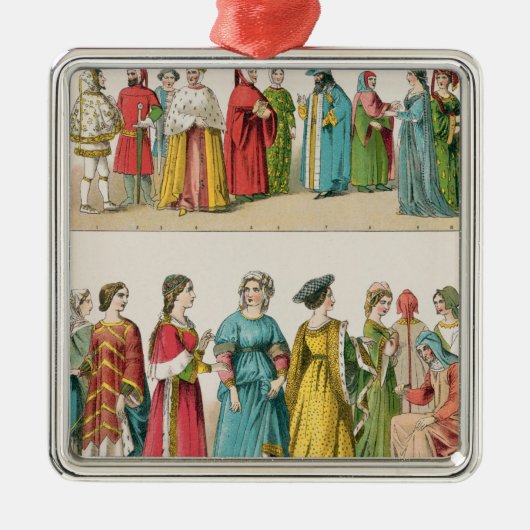 Ornement Métallique Robe italienne (Devant)