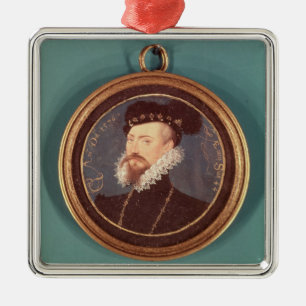 Ornement Métallique Robert Dudley, comte de Leicester (c.1532-88) 1576