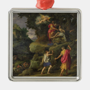 Ornement Métallique Sacrifice d'Isaac, 1601 (huile sur le panneau)