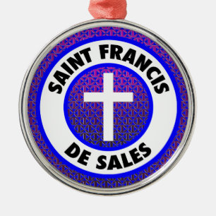 Ornement Métallique Saint François de Sales