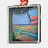 Ornement Métallique San Francisco, exposition de CaliforniaLand (Gauche)