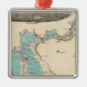 Ornement Métallique San Francisco vers Sacramento