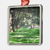 ORNEMENT MÉTALLIQUE SAVANNAH, GÉORGIE (Gauche)