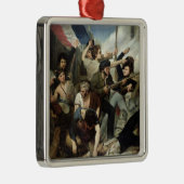 Ornement Métallique Scène de la révolution 1830 (Droite)