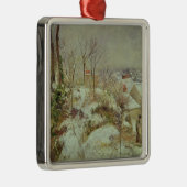 Ornement Métallique Scène de neige (Droite)