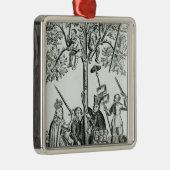 Ornement Métallique Scène 'des oracles du berger (Droite)