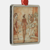 Ornement Métallique Scène théâtrale (Droite)