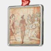 Ornement Métallique Scène théâtrale (Gauche)