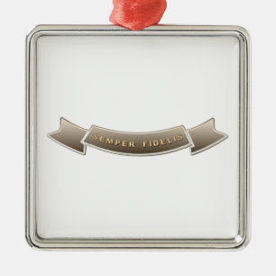 Ornement Métallique Semper Fidelis