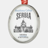 Ornement Métallique Serbie (Gauche)