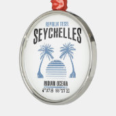 Ornement Métallique Seychelles (Gauche)