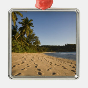 Ornement Métallique Seychelles, île de Mahe, plage d'Anse Takamaka, 2